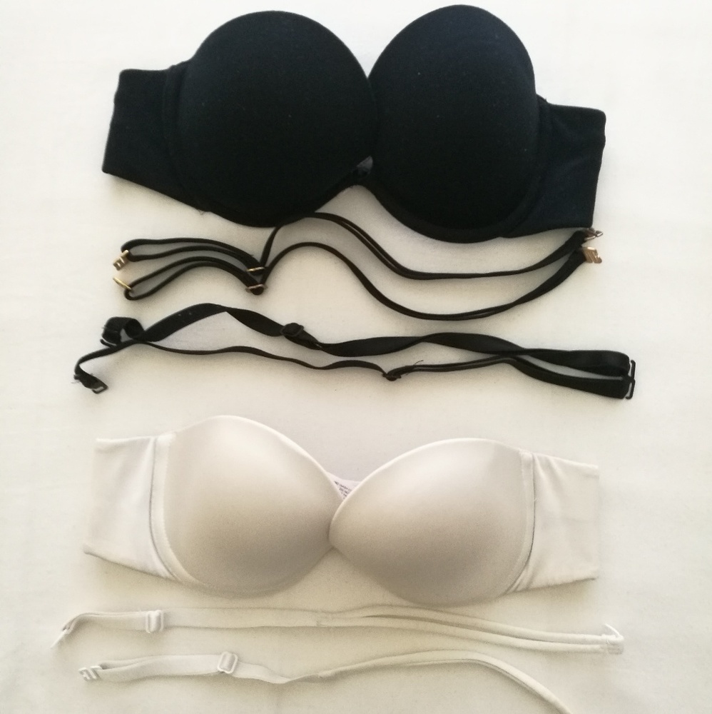 2/$12 VS Strapless Bras